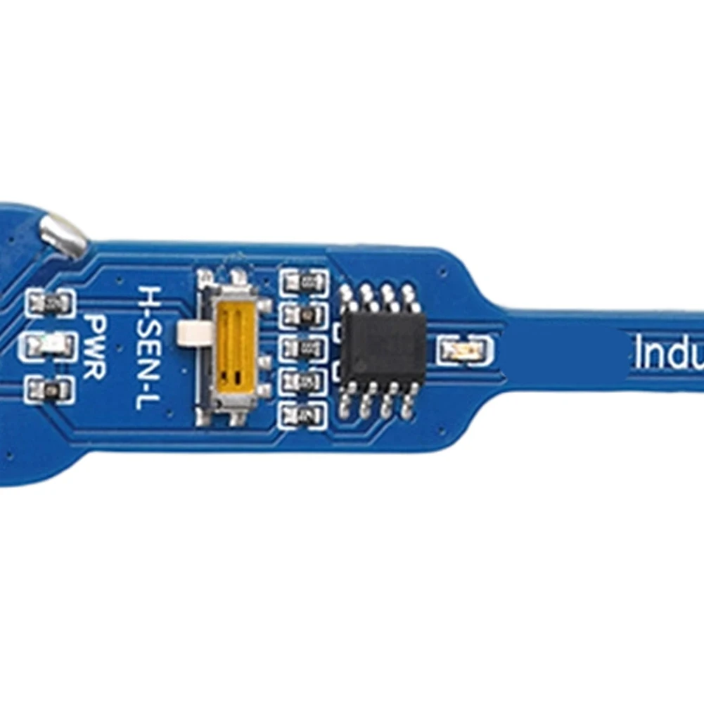 ABS Inductance Detector for Smartphone Motherboard Testing Electromagnetic Induction Quick Diagnosis 75x15.15x5.8mm Blue