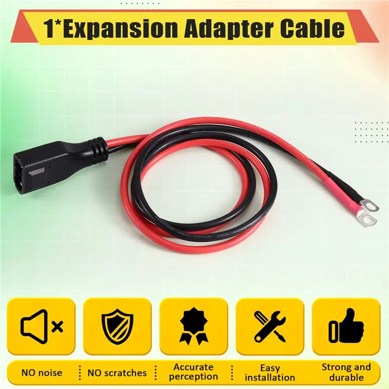 A93E-50A Extension Cable 8AWG For Portable Power Station Expansion Adapter Cable Outdoor Power Cable For Ecoflow Delta