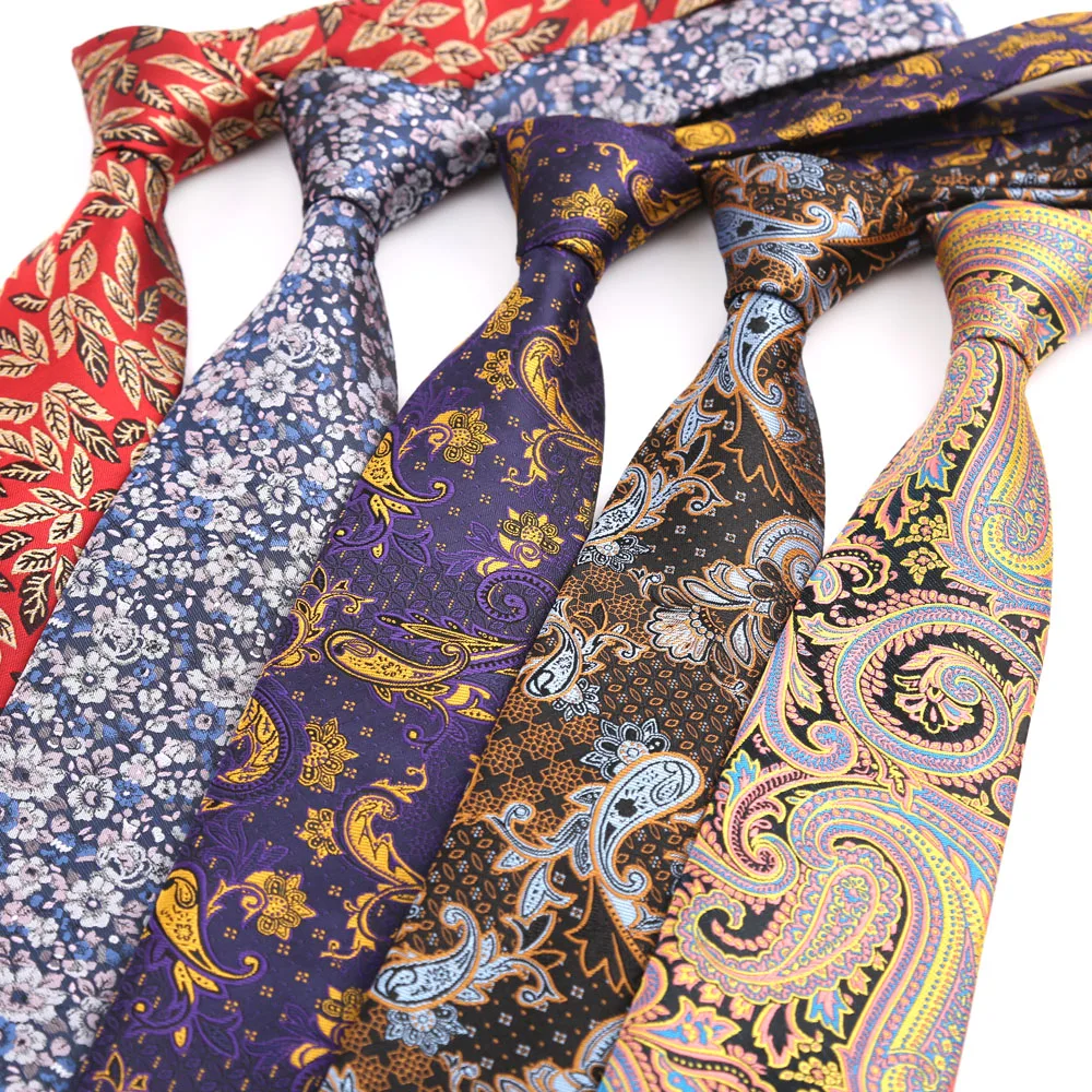Neue 8CM Herren Krawatten Floral Gestreiften Solide Rosa Business Krawatten Schal Krawatte Für Männer Bräutigam Hochzeit Party krawatte