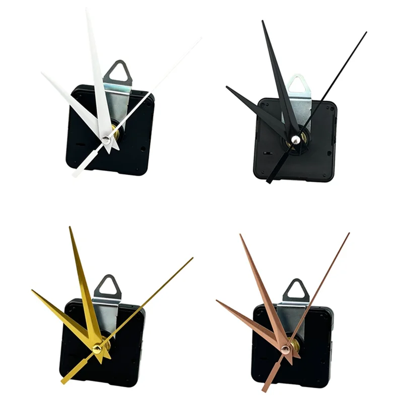 ELBA_1 Set DIY Quartz Silent Wall Clock Mechanism Central Movement Kit for Machinery Watch Table Sweep Timepiece Clockwork A