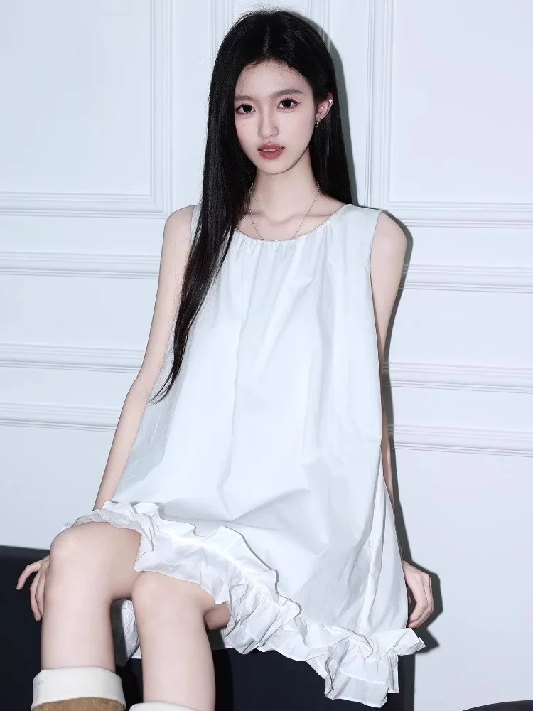 Dresses Sleeveless Womens Dress Alt Winter Satin Standneck Lapel Lapelled Single-Breasted Closure Zipper Buttoned Insulated Chic