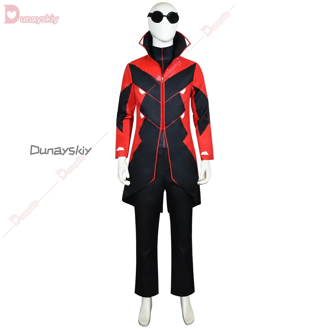 Dr Eggman Cosplay Costume Ivo Robotnik Halloween Cos Clothes Anime The Hedgehog 2 Coat Glasses Full Set Carnival Suit Uniforms
