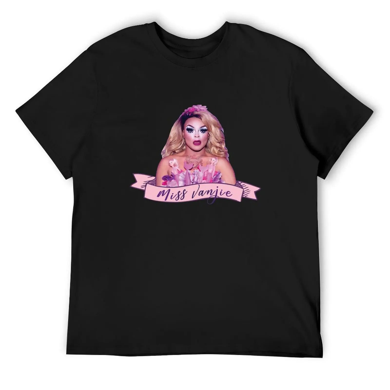 

RuPaul Drag Race - Miss Vanjie T-Shirt animal prinfor boys sports fans plus sizes black t shirts for men