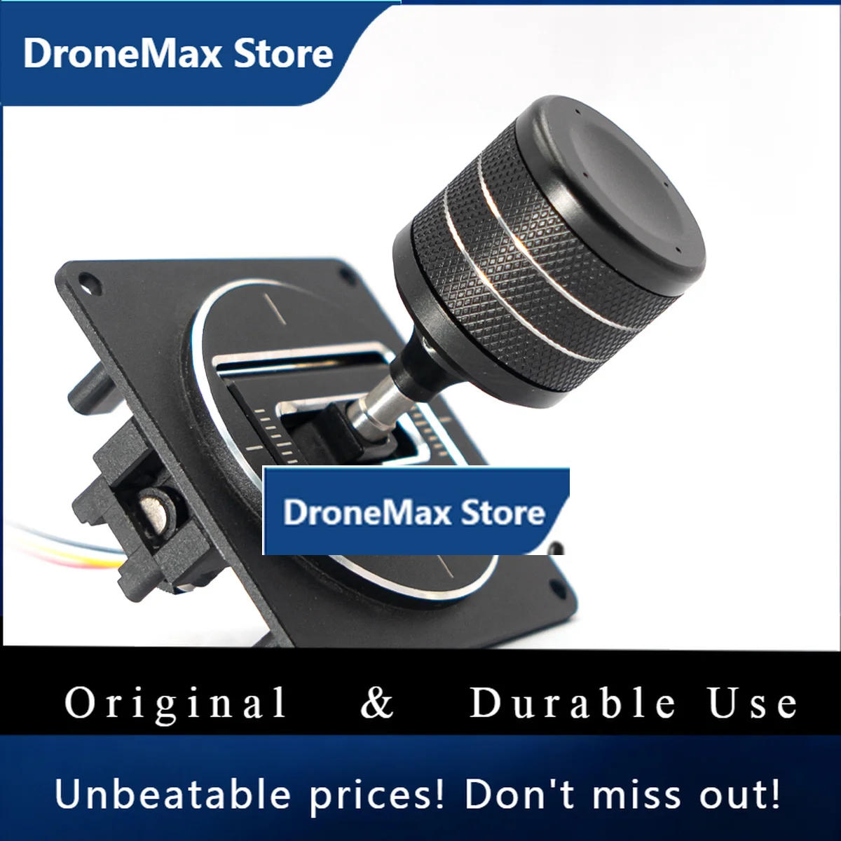 DroMaFrSky 3-Axis CNC Gimbal Extender With Magnetic Hall Effect Sensor For X10 / X12S / X20 / X9E Series Radios With MC12 / MC11