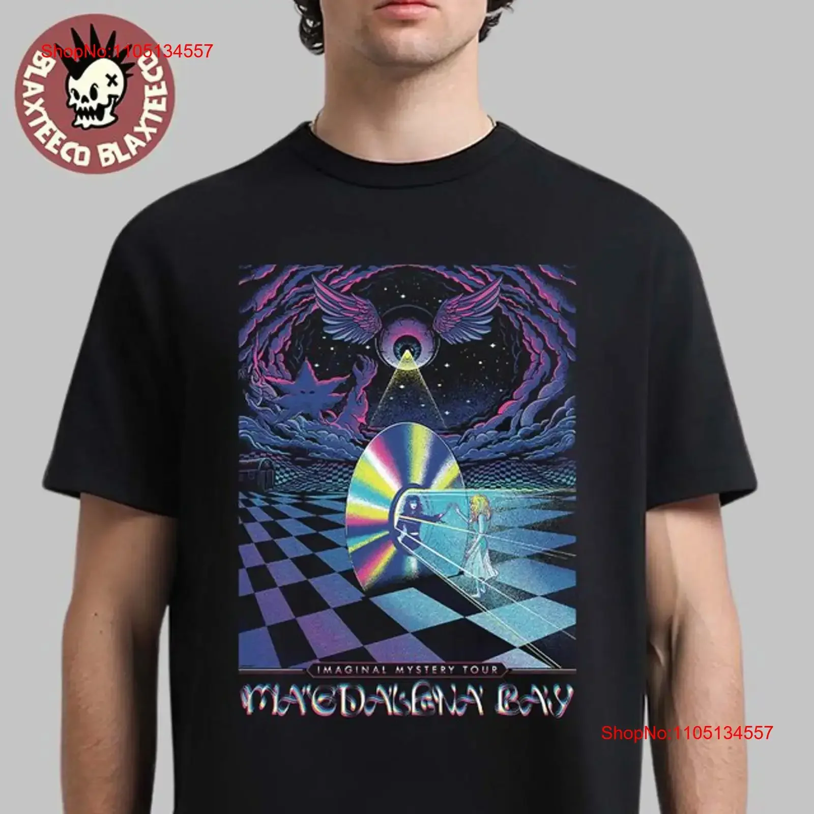 Magdalena Bay Imaginal Mystery Tour 2025 Disk Art T Shirt vintage Washed Stylish Soft Comfortable fashion Versatile Unisex