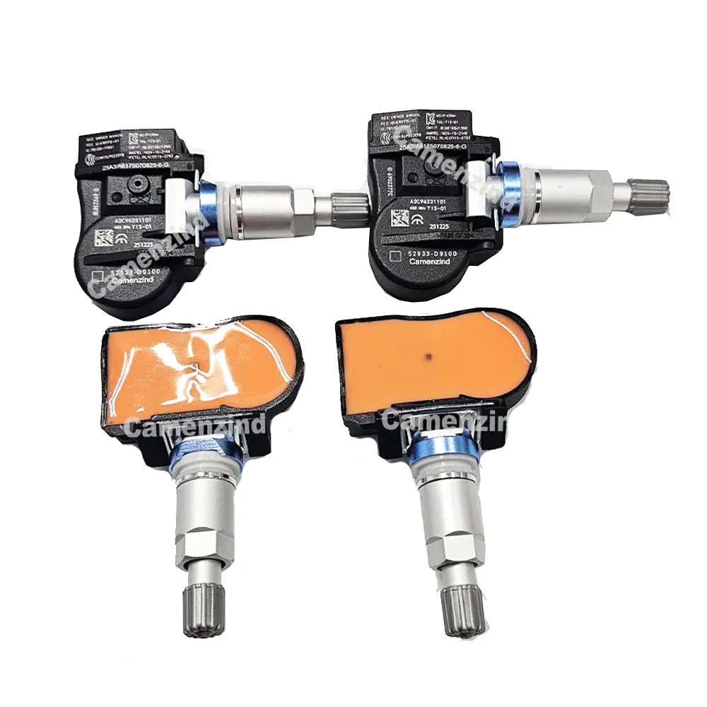 4 Stück TPMS-Reifendrucküberwachungssensoren, vorprogrammiert, 52933-D9100, 52933-F2000, 52933-D4100, 52933-D2100, 433 MHz ​ Hochwertige Teile für Hyundai Elantra Ioniq 5 6 Kona Santa Fe Sonata Tucson Veloster Venue Vollständig getestet 52933D9100 52933D4100 52933F2000 – Detail 3