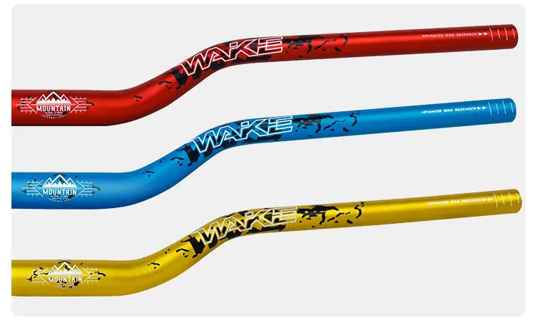 دراجة هوائية جبلية المقود 31.8*720/780 مللي متر U-شكل 55H عالية منحني المقود سبائك الألومنيوم الجبلية المقود الدراجات أجزاء