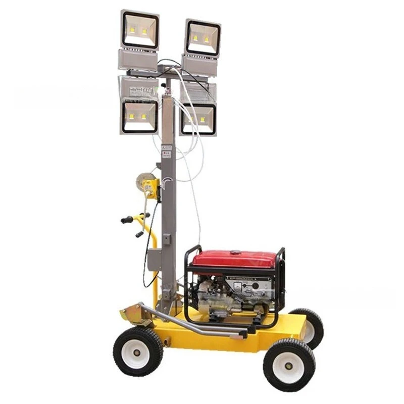 

Power generation lighting group, mobile group lifting work light, lifting and energy saving