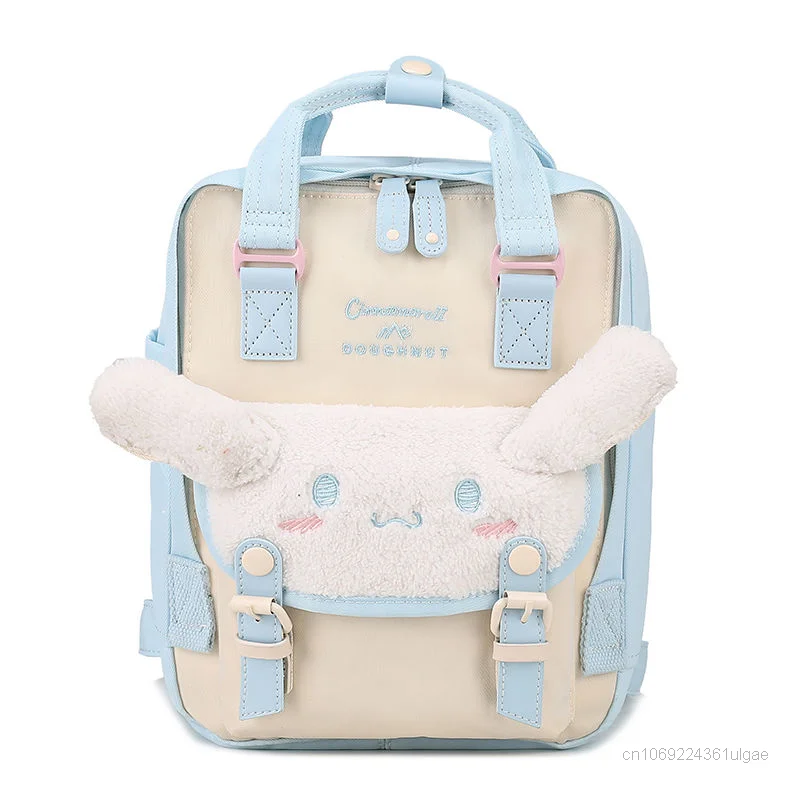 Imagem -05 - Sanrio Cinnamoroll Bolsas Y2k Menina dos Desenhos Animados de Luxo Design Schoolbag Mulheres Tendência Bonito Mochilas Tablet Bolsa Estilo Coreano Bolsa de Ombro