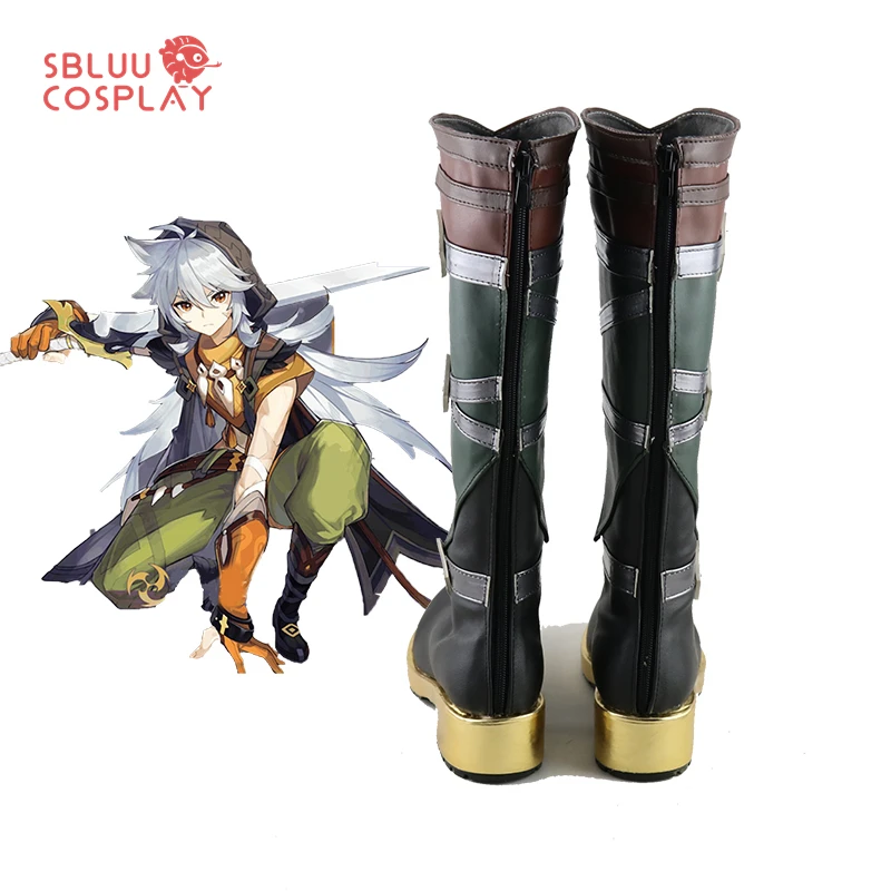 Genshin Impact Razor Cosplay buty buty wykonane na zamówienie