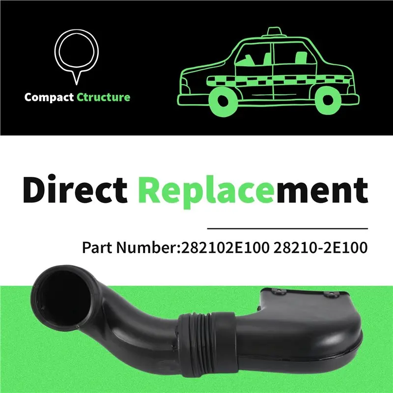 NEW HOT In Stock-Car Air Cleaner Intake Duct Tube Hose 28210-2E100 282102E100 For Tucson 2.0L KIA Sportage 2.0L 05-10
