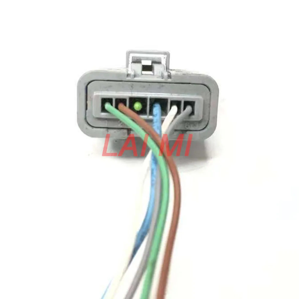 For Jaguar XF XJ 6 Pins Fuel Pump Wiring Connector Plug Wire Harness 2