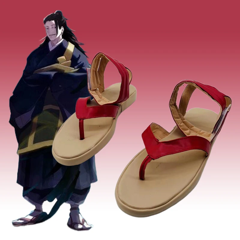 

Jujutsu Kaisen Geto Suguru Cosplay Shoes Boots Anime Hallowmas Carnival Party Prop Sandals