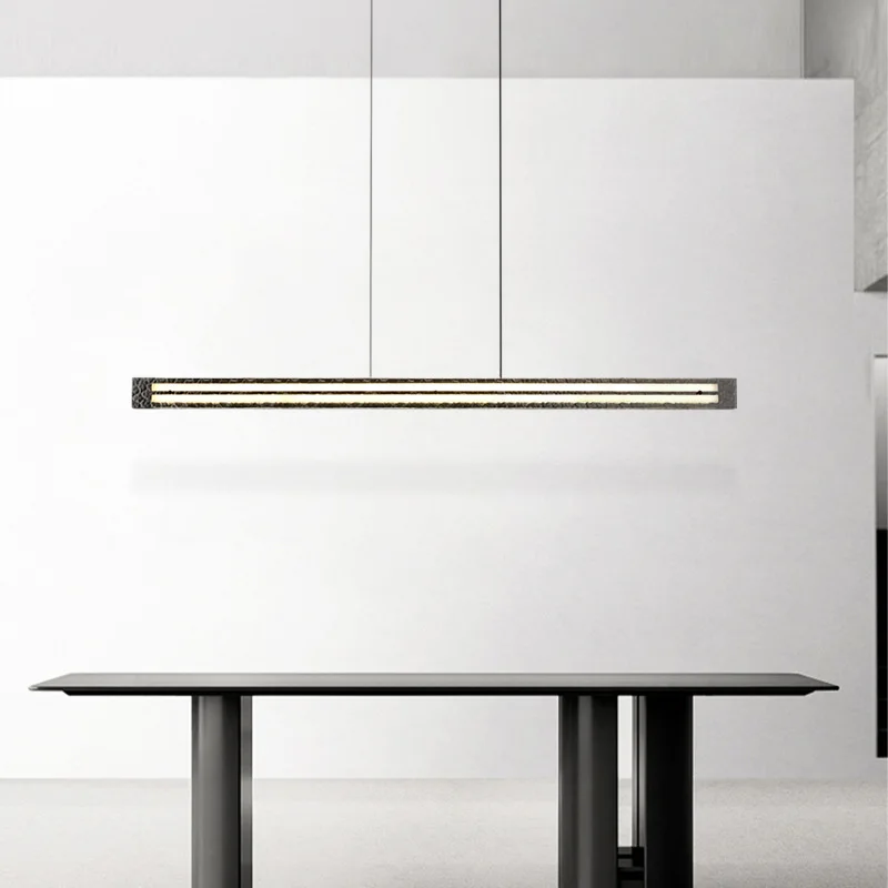 

Restaurant all copper chandelier modern high-end designer creative bar