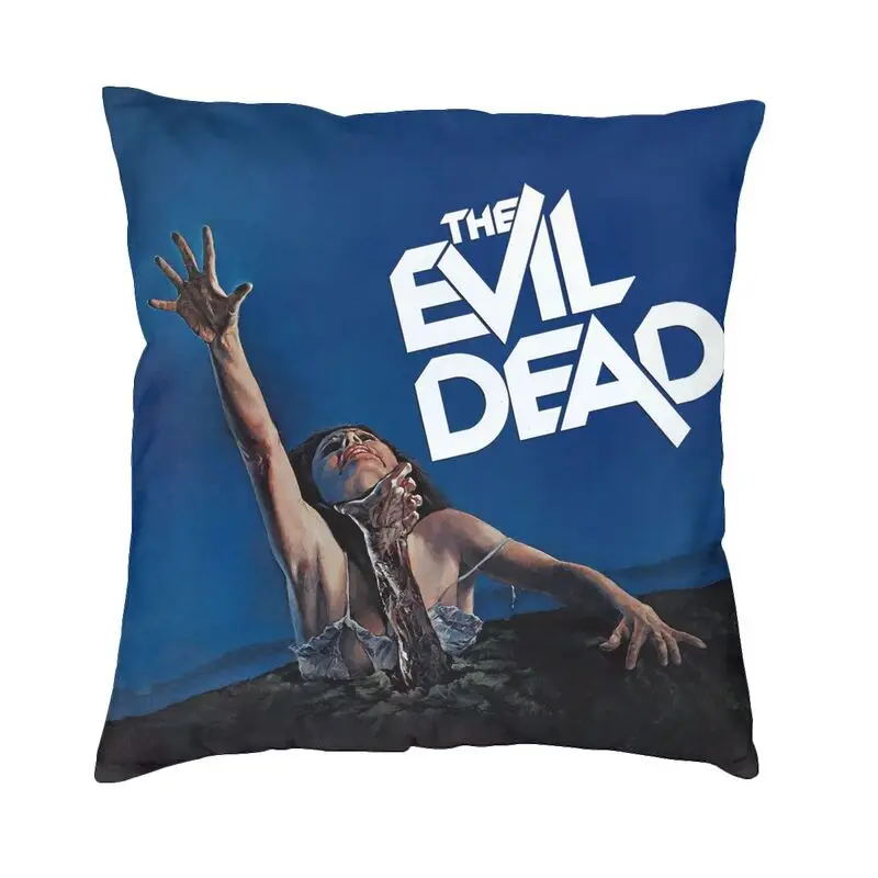 Evil Dead Supernatural Horror Film Cushion Cover Sofa Home Decoration Square Throw Pillow Cover 40x40