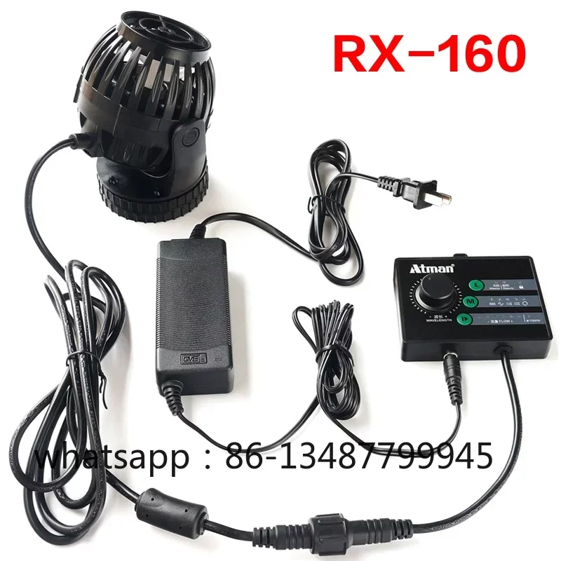 

fish tank aquarium wave pump coral RX-40 RX-80 RX-120 small flow pump submersible pump adjustable frequency conversion