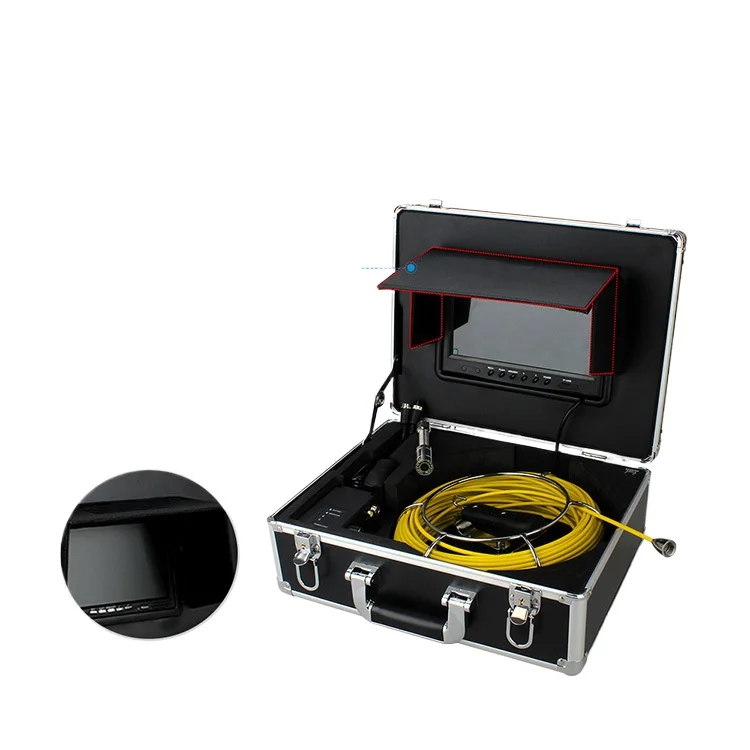 

WP90A 9 inch 20M high definition 1000TVL sewage pipe camera mechanical inspection tool industrial endoscope