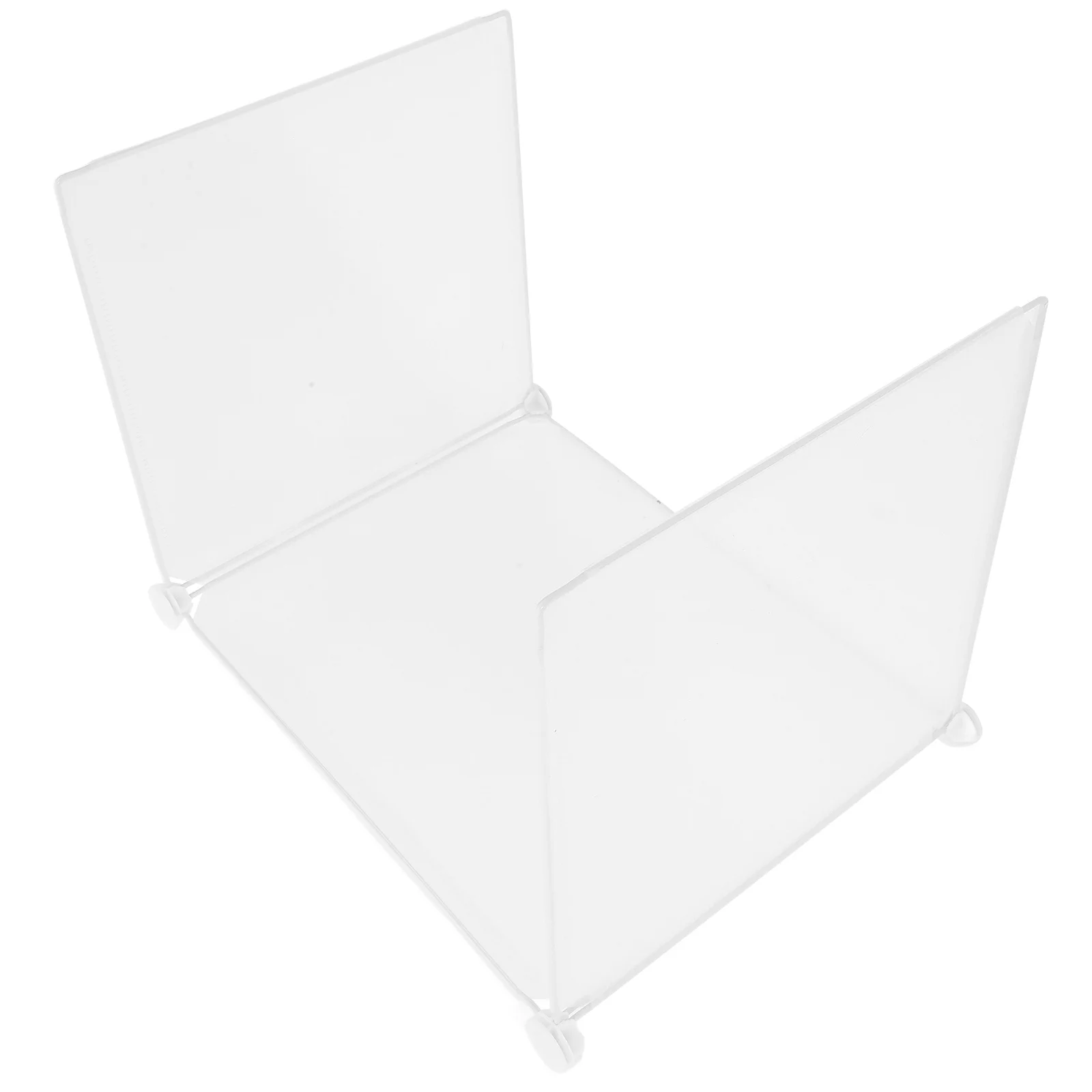 Desk Shield Divider Board Table Privacy Screen Classroom Sneeze Guard Panel Self Standing Plastic Divider For Students Office