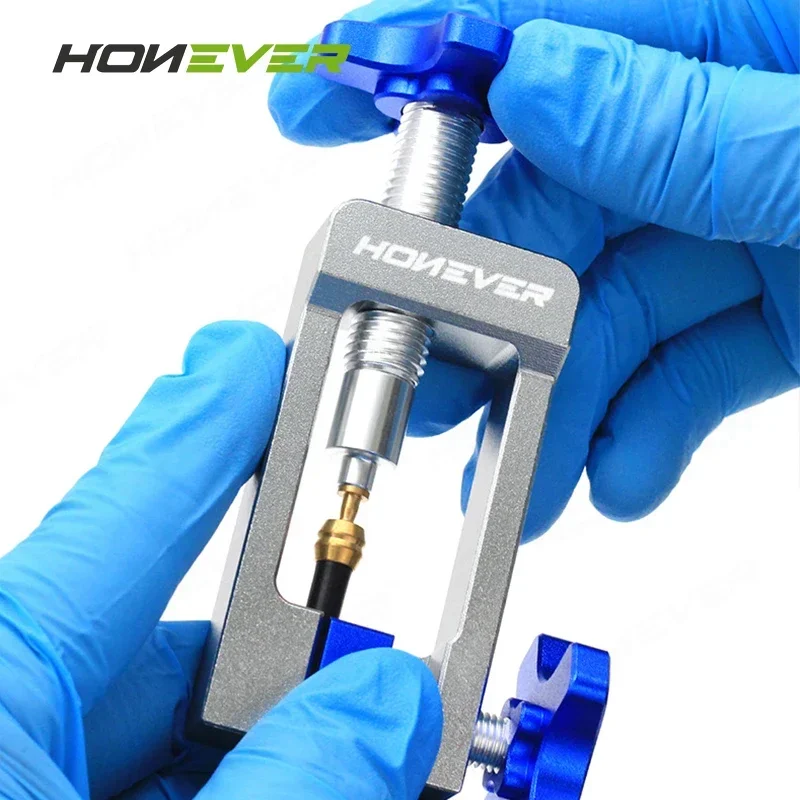 Honever Bike Hydraulic Brake Cable Set Oil Needle Installation Tool T-Head Tube Oil Tube Cutter Bicycle Repair Tool