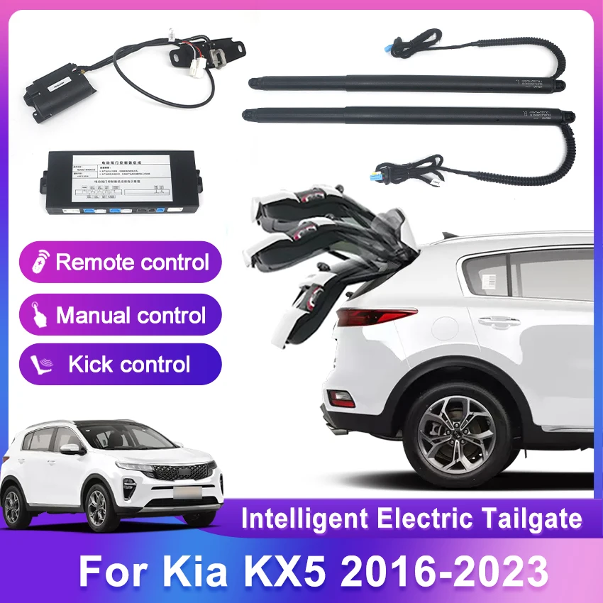 

Car Electric Tailgate Automatic control Trunk drive Car Rear door power kit For Kia KX5 2016-2023,Electric Trunk