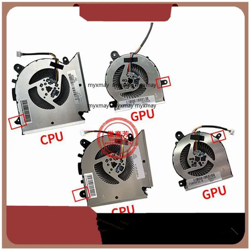 

Новый вентилятор охлаждения процессора ноутбука для MSI GF63 8RC 8RD MS-16R1 MS-16R2 серии вентилятор процессора ноутбука PABD08008SH N413