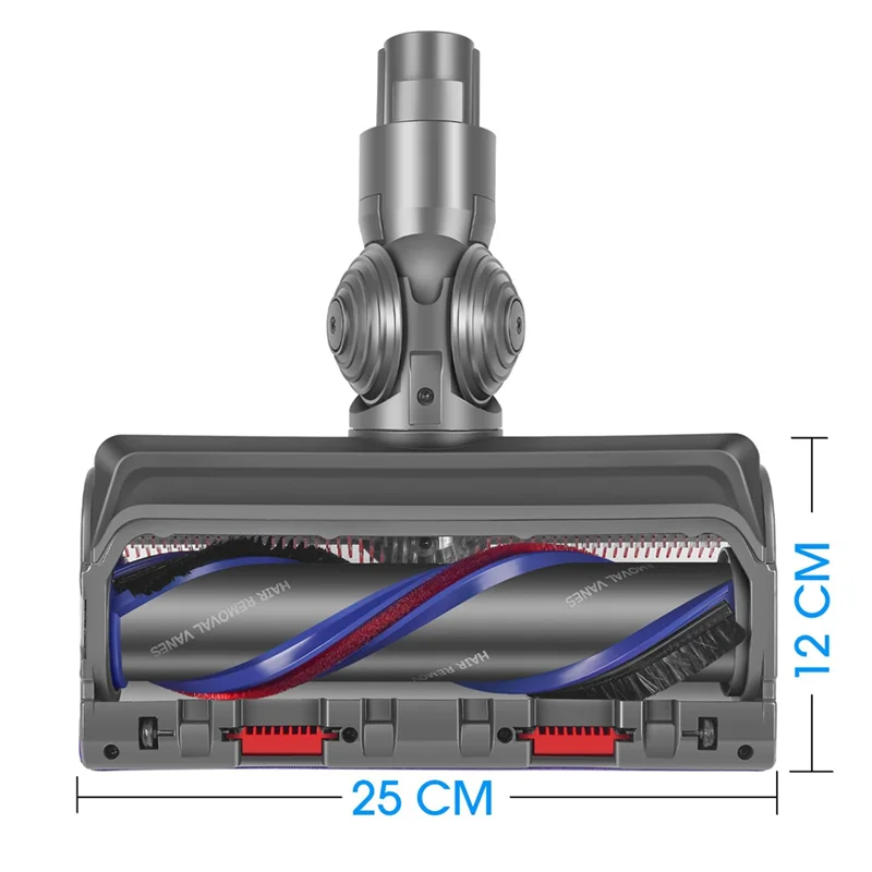 【Popular】Torque Drive Floor Nozzle Compatible For Dyson V11V15V10V8V7 Vacuum Cleaners,Anti-Tangle Brush, Adjustable Suction Powe