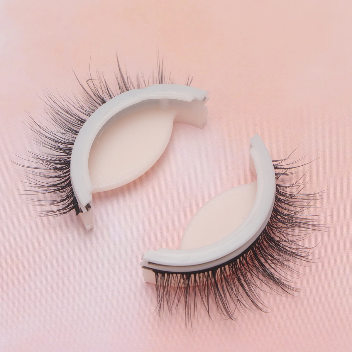

Self Adhesive False Eyelashes Reusable Short Individual Kit Wispy Fake Extension Make up