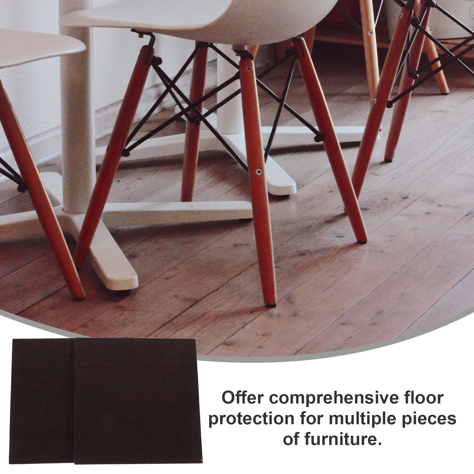 

32 Pcs Scratch Felt Furniture Pads For Hardwood Floors Floor Protectors Durable Furniture Pads for Hardwood Floors Chair Leg