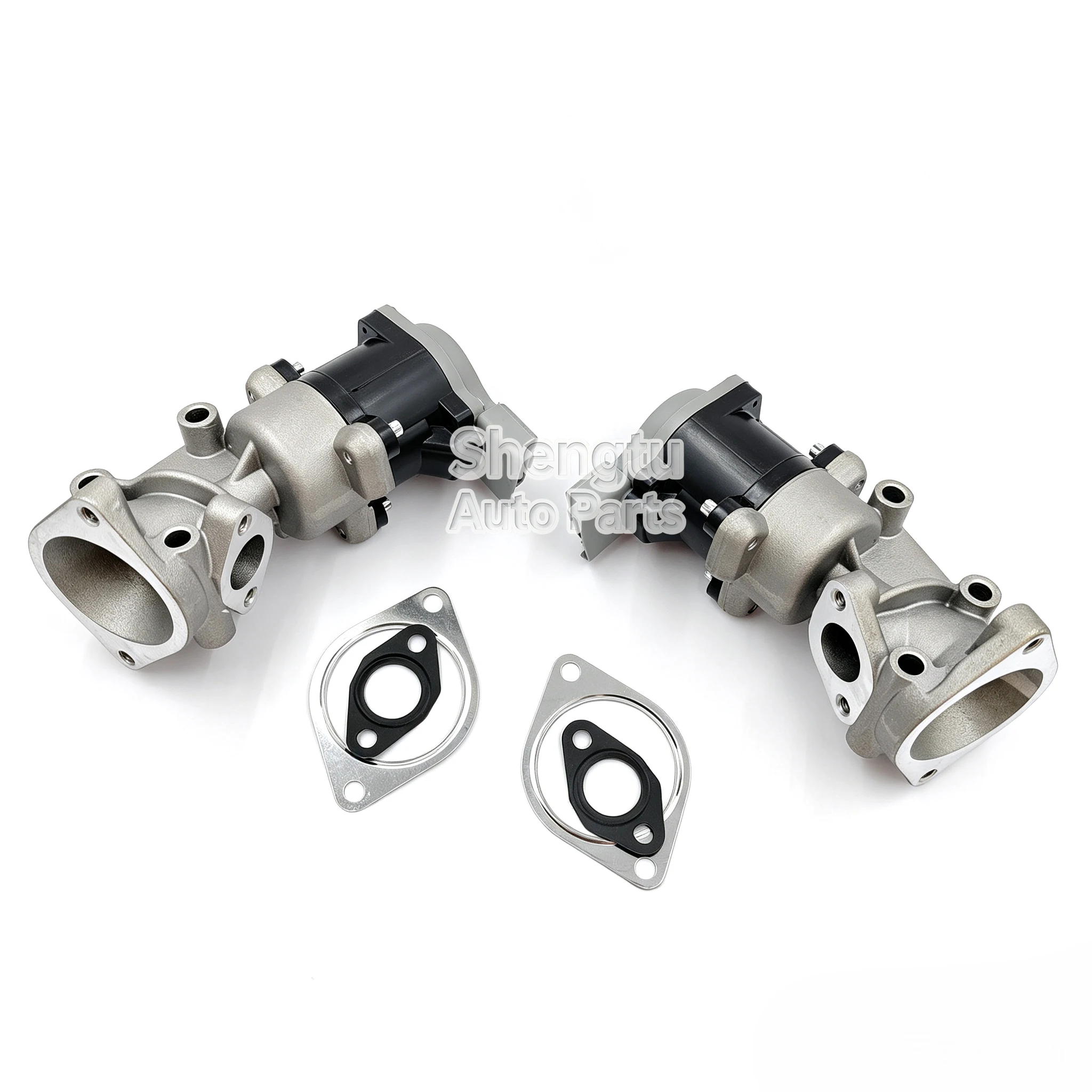 1Pair Exhaust Gas Valve Set Right Left LR018323 LR018324 for Land Rover Discovery4 3 L319 2.7TDV6 276DT LR009809 LR009810