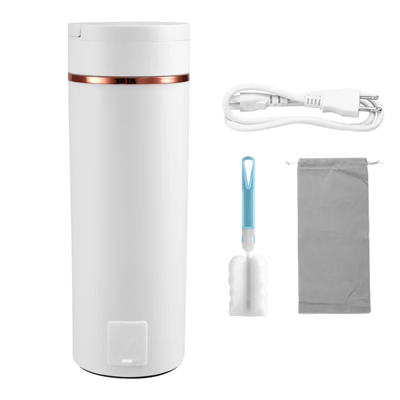 

A21Q -Mini Electric Kettle Portable Travel Tea Kettle With 6 Variable Presets 500Ml 316 Stainless Steel Auto Shut-Off