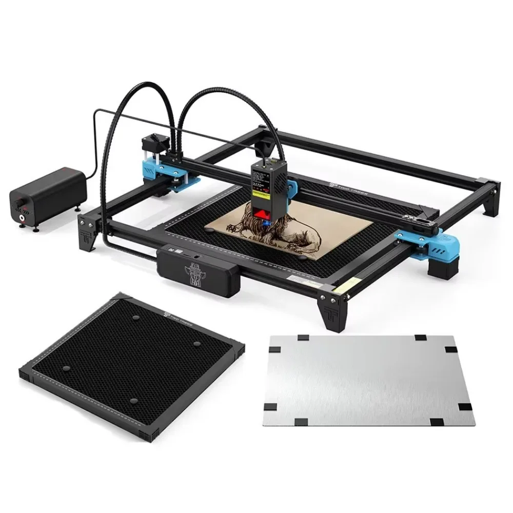 TWOTREES TTS 20W Pro Highly Accurate 418*418mm Cutting Area Multiple Power Options DIY Engraving  Engraver  Equipment