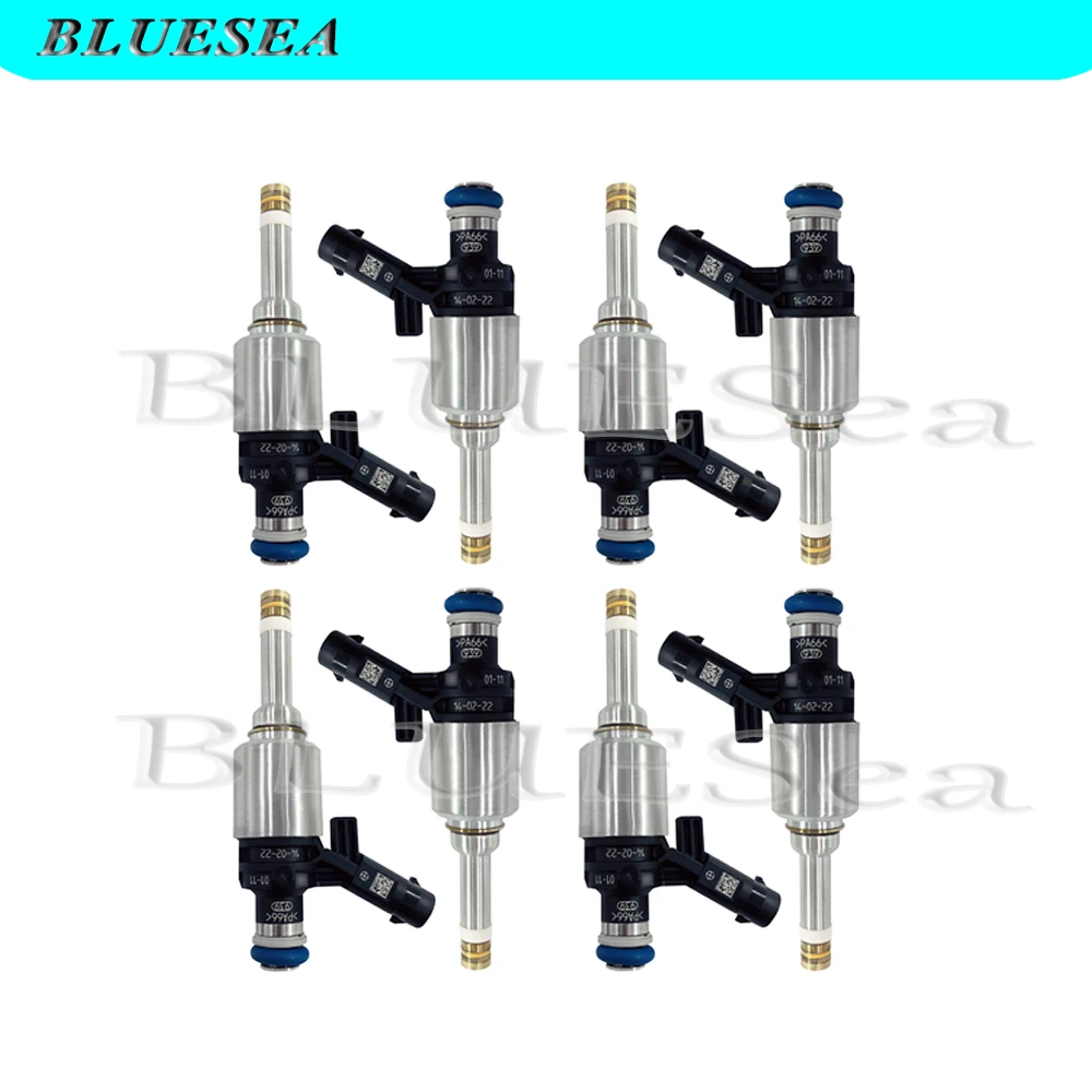 

8-piece Fuel Injector Set 06H906036G Suitable For Bosch Audi A4 A3 A5 TT VW T5 Eos CC 2.0L Turbo 02615000076