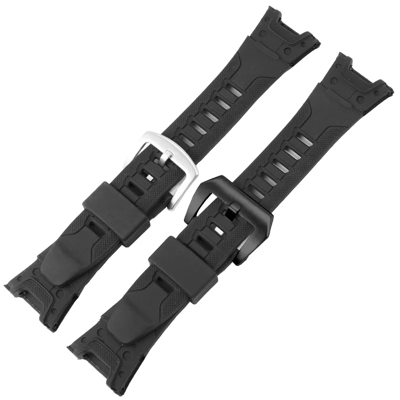 

Silicone strap suitable for Casio PROTREK/PRG-110Y/C/PRW-1300Y S series concave interface rubber strap 26mm