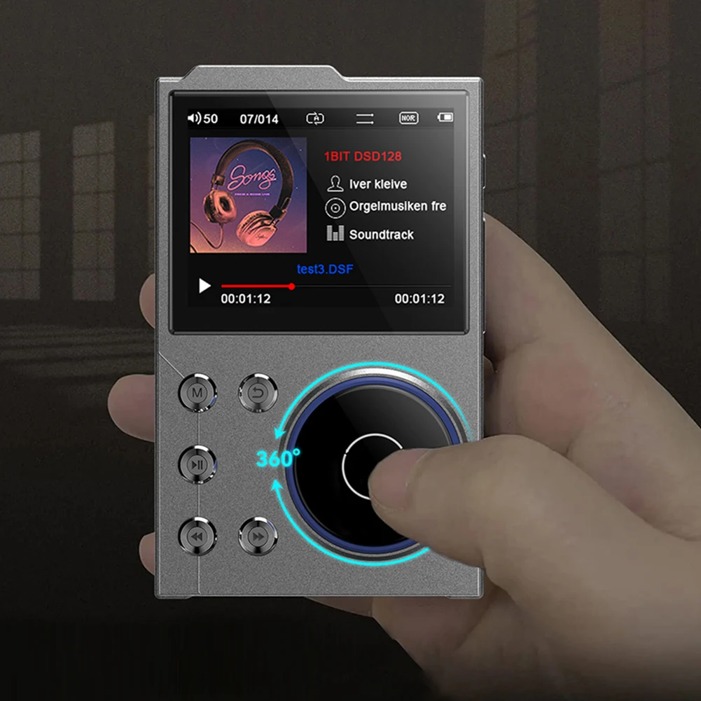 مشغل HiFi MP3 مشغل الصوت المحمول بدون فقدان DSD مشغل موسيقى الصوت الرقمي HiFi مشغل الصوت بدون فقدان يدعم ما يصل إلى 256 جيجابايت جديد #5