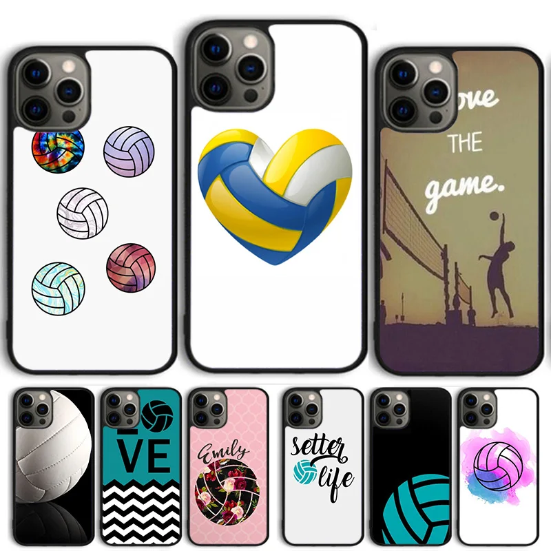 Volleyball Sports fashion Phone Case Cover For iPhone 15 16 14 13 12 Pro Max mini 11 Pro Max XS XR Plus Coque Shell