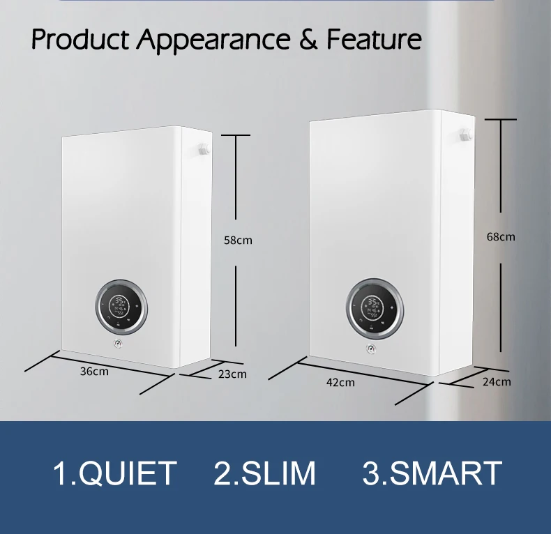 Water Heater Made In China Factory Price Household Wall Mounted Electric Boiler Electric System Bestselling In Multiple Countrie