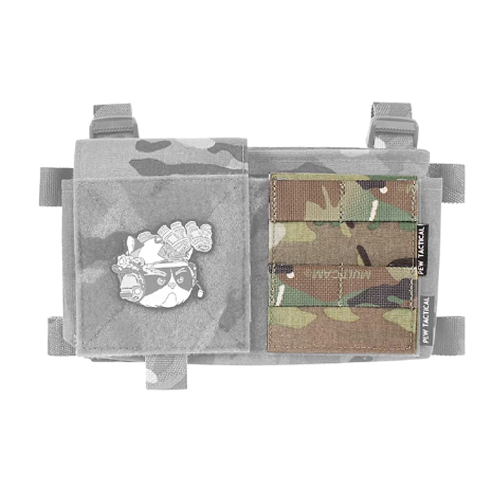 MK3 / MK4 Borsa principale per pannello frontale da appendere al petto all'aperto MOLLE Mezza copertura fai-da-te