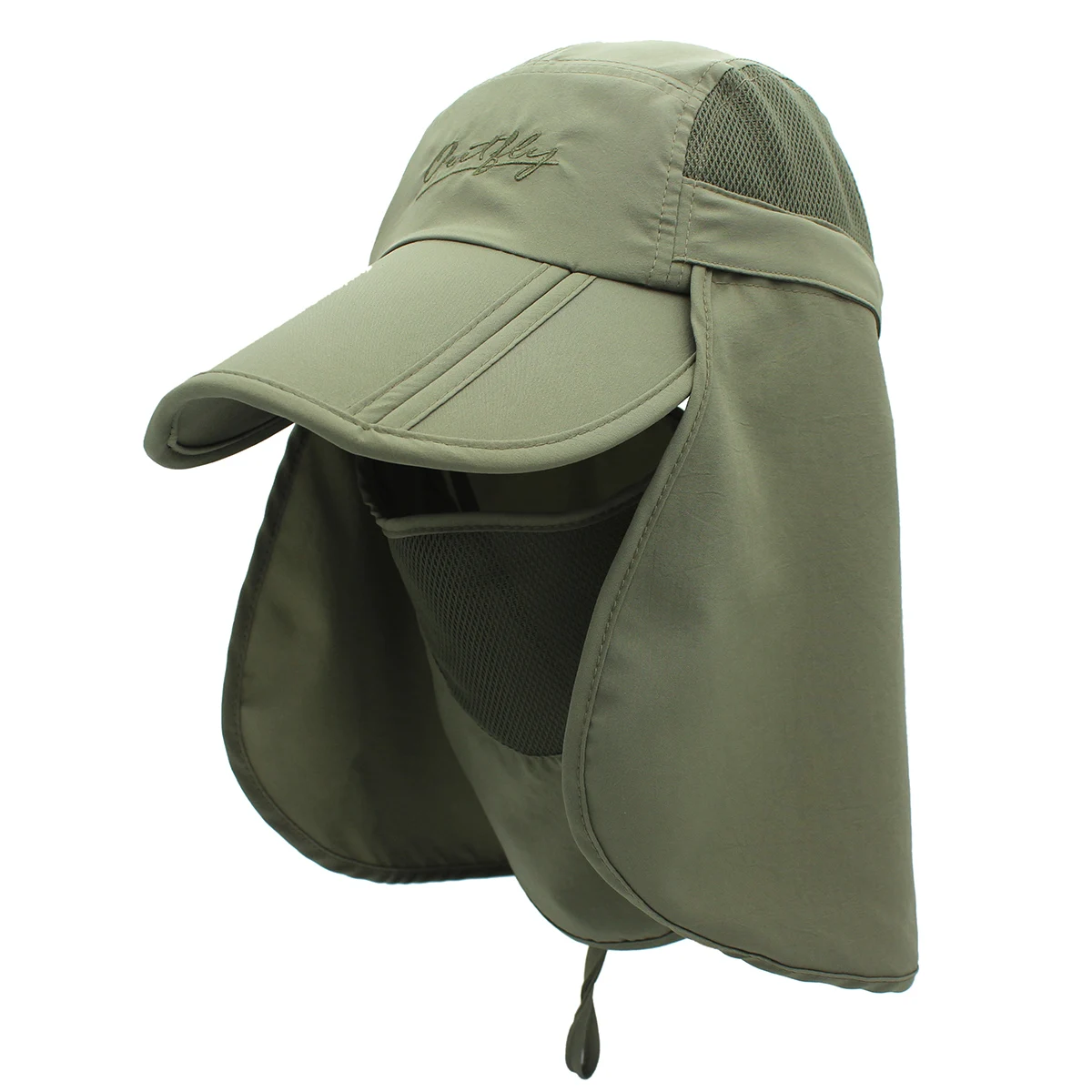 Connectyle Mens Frauen UPF 50 + Sonnenblende Hut Einstellbar Angeln Hüte Mit Abnehmbare Gesicht Maske Neck Klappe Außen Kappe – Detail 34