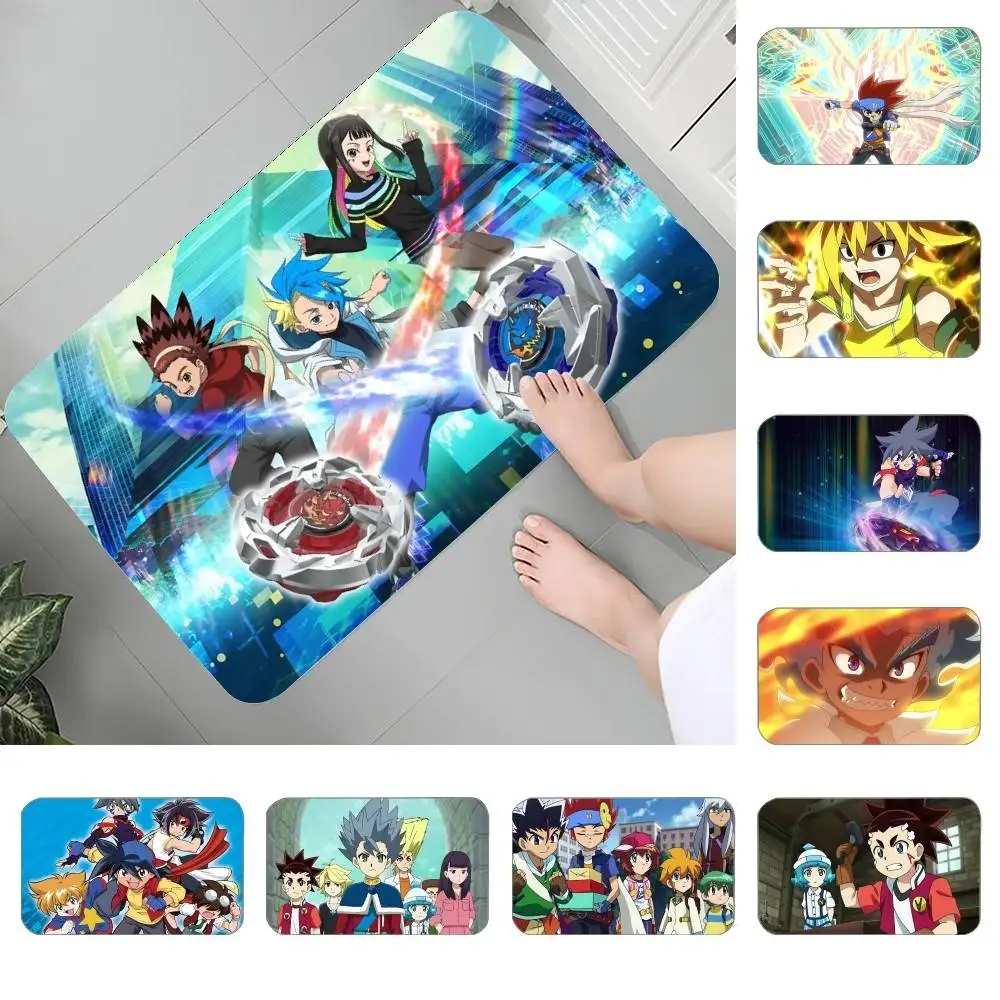 

BEYBLADE Floor Mat Bedroom Bedside Carpet Non Slip Soft Floor Mat Sofa Coffee Table Rugs For Home Decor Doormat