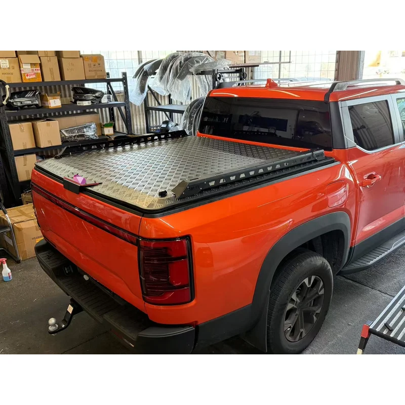 High Quality Aluminum Shutter Lid Retractable Tonneau Cover Pickup Truck Cargo Bed Universal Modification Accessories