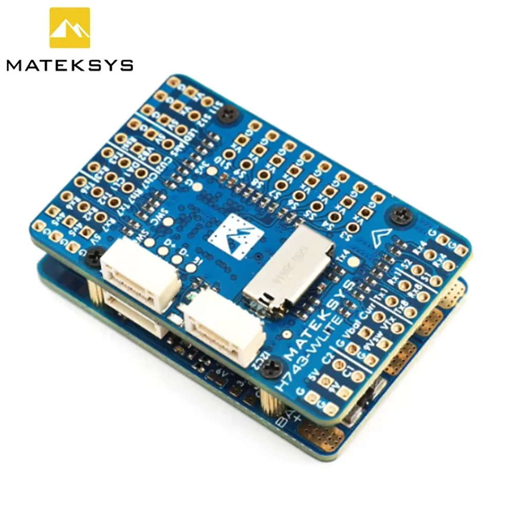 Mateksys Matek H743-WLITE Flight Controller STM32H743VIH6 ICM42688-P DPS310 OSD MicroSD Blackbox For RC FPV Drone