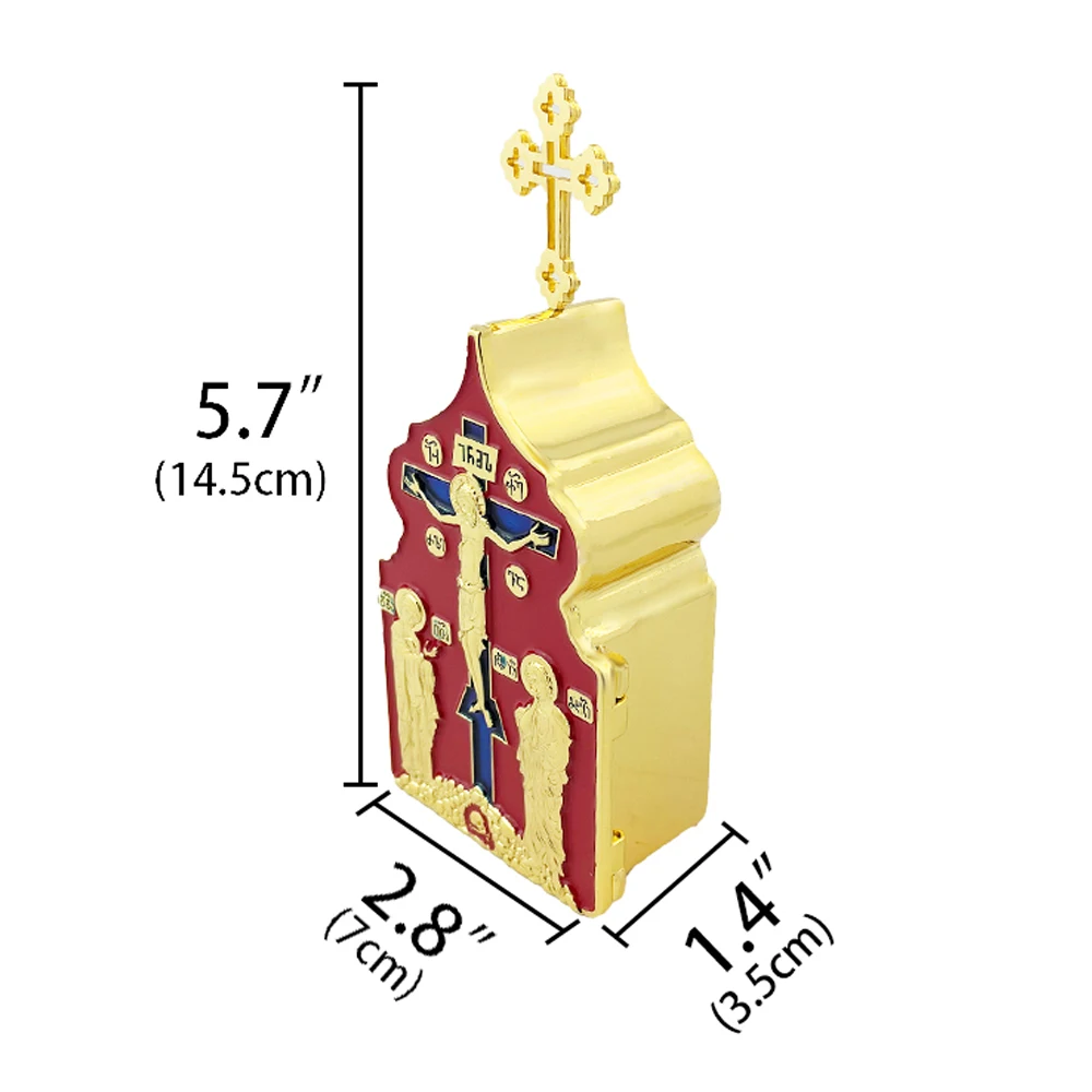 Immagine 7: Nuovo 2026 Santo Graal, Scatola Sacra Placcata Oro, Forniture Liturgiche, Calice per Santa Comunione, Forniture per la Messa, Decorazioni Religiose e Confezione Regalo 1 Set