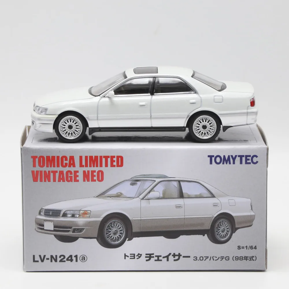 Tomytec Tomica TLV N241A Chaser Avante G JDM Limited Edition Simulation Alloy Static Car Model Toy Gift