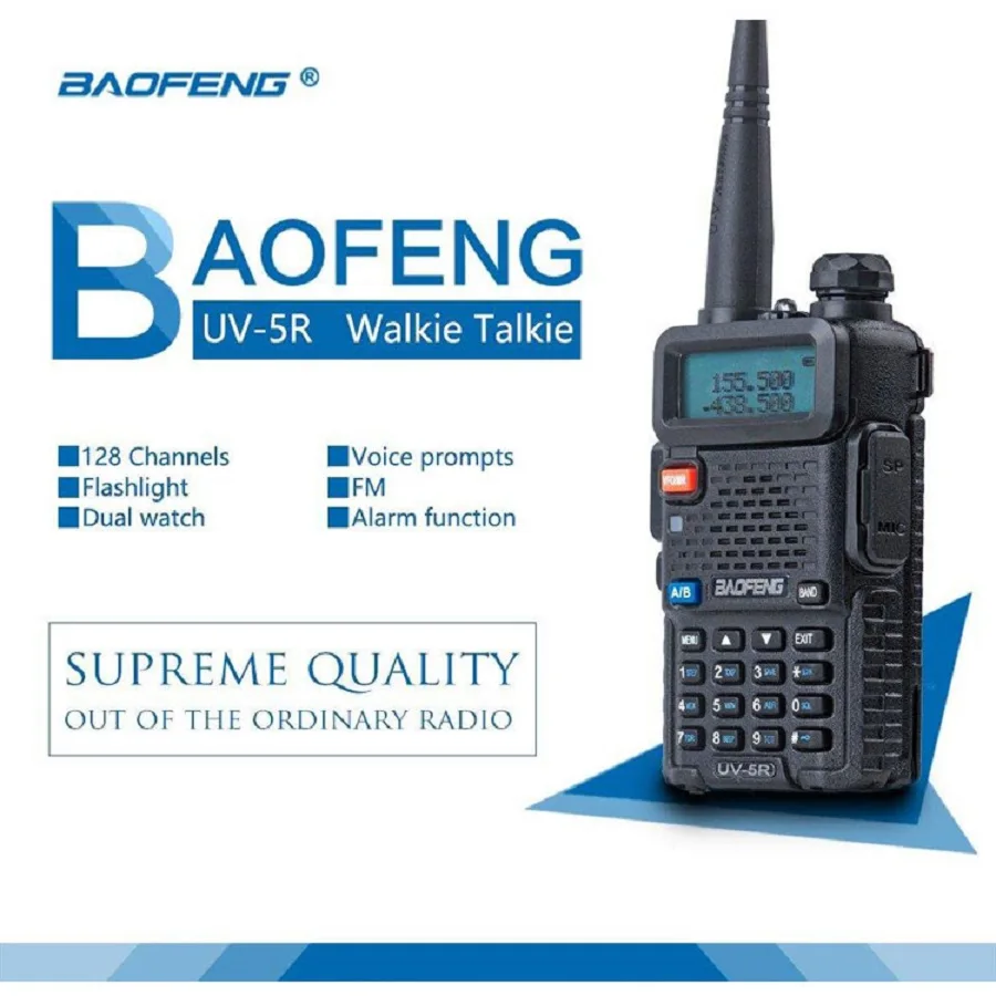 1pcs Baofeng Dual Band 8 watt walkie talkie UV-5R