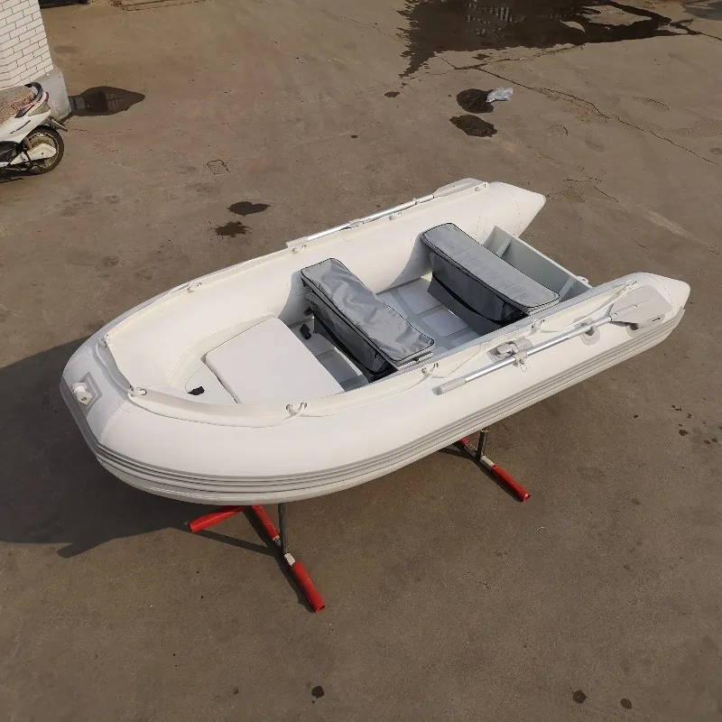 White Color Inflatable Aluminum 9ft Rib Boat Inflatable Fishing Boat