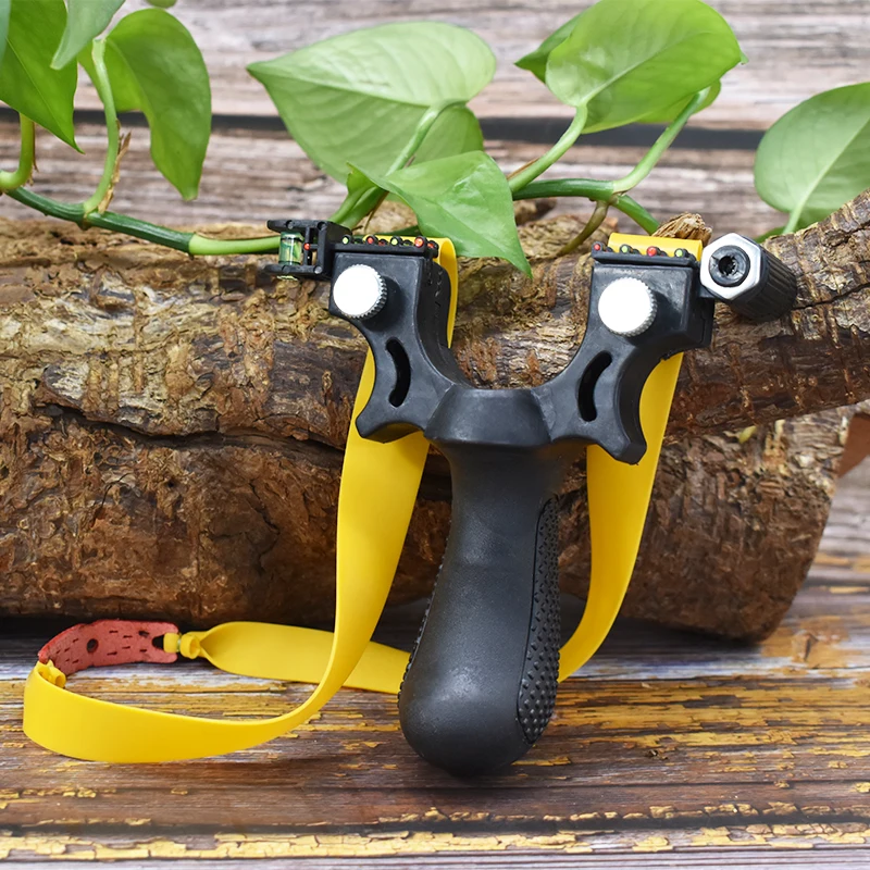 

Resin Slingshot Portable Camping Gear Outdoor Recreation Shooting High Precision Aiming Gadget Be Used As Self Defense Supplies