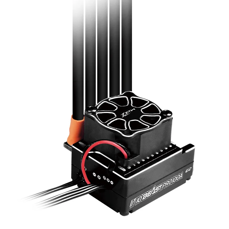 

ZTW Beast PRO G2 100A ESC Mini Turbo 2-3S For 1/10th RC Racing Car On-road Drift