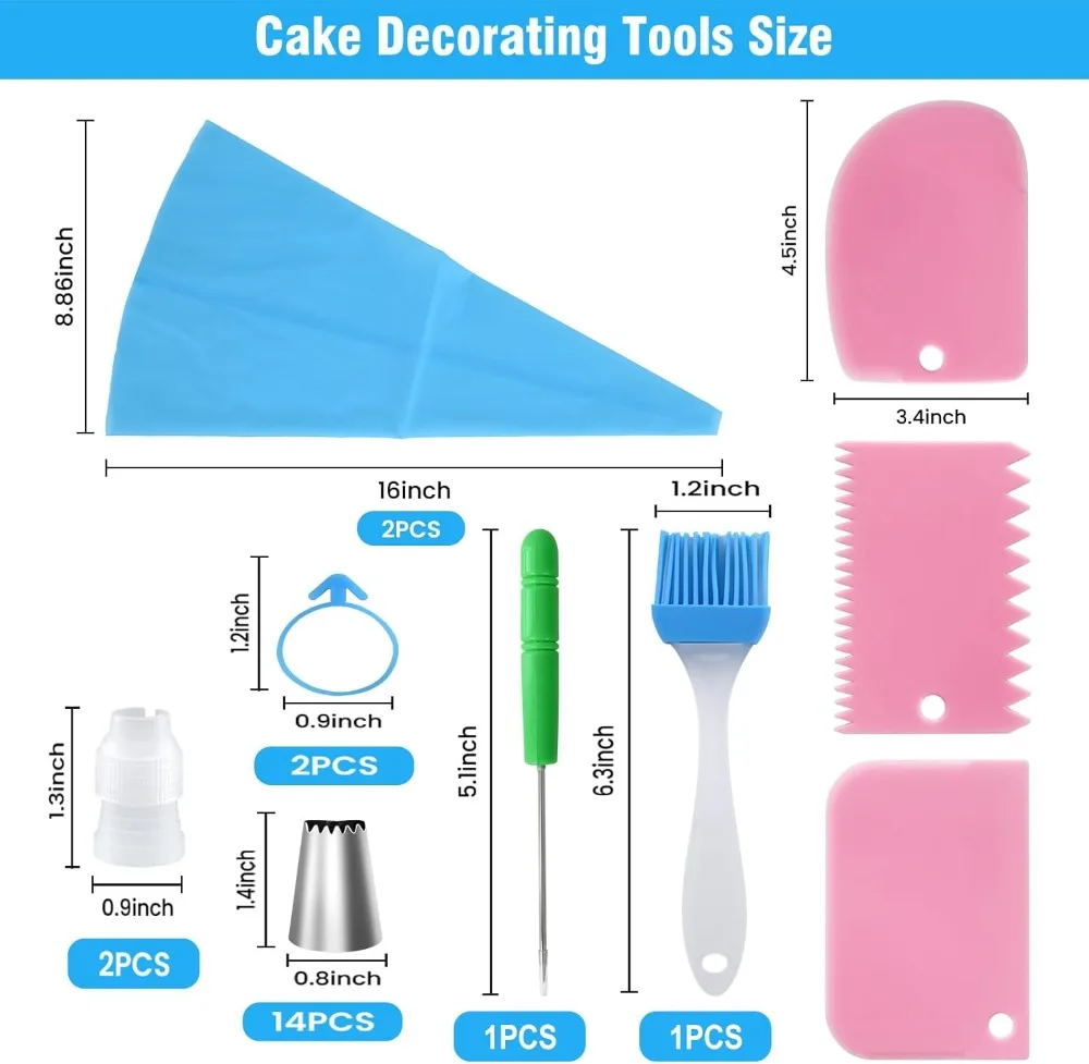 Reusable Piping Bags & Tips Se - Decorating Tip Set recensione e prezzo