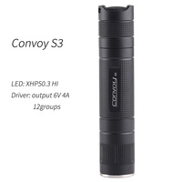 Convoy S3 XHP50.3 HI 12groups EDC LED Flashlight,