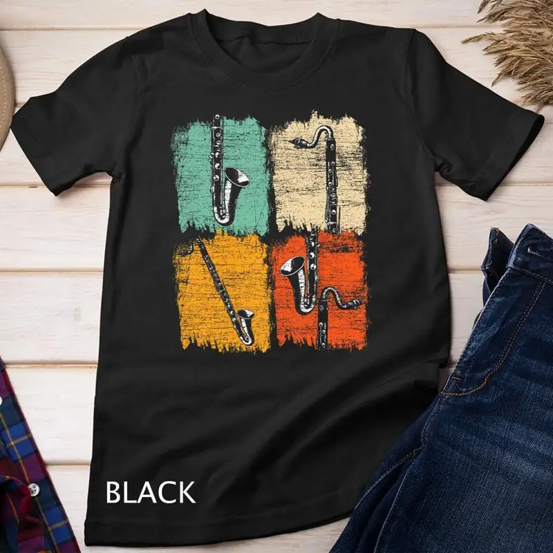 

Retro Bass Clarinet Unisex T shirt